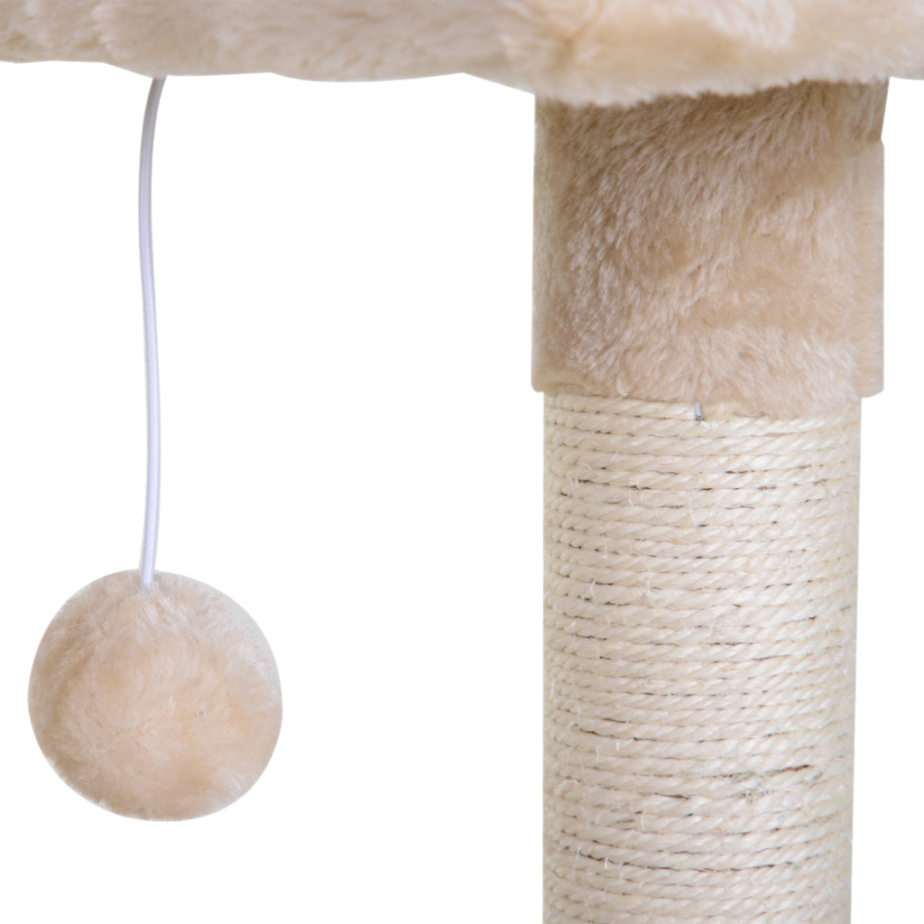 Klösträd 70 cm med hängmatta och utsiktsplatser – Beige