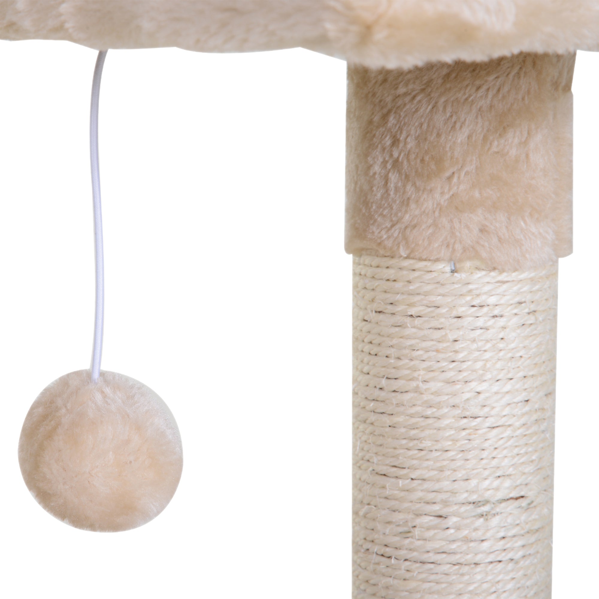 Klösträd 70 cm med hängmatta och utsiktsplatser – Beige