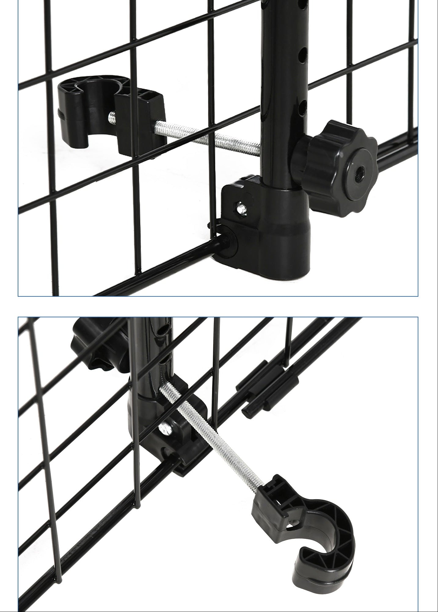PawHut Universellt Hundgaller för Bil – Justerbar bredd 91–152 cm