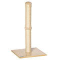 Klöspelare med sisalrep och leksaksboll – Beige/Ek, 60 cm