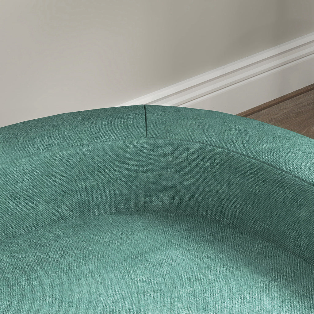 Elegant Hundsoffa med Tvättbar Dyna, Grön, 98x67x25 cm