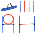 Agility-set för hundar – 3-i-1 Träningspaket med Hoppring, Slalom och Hinder