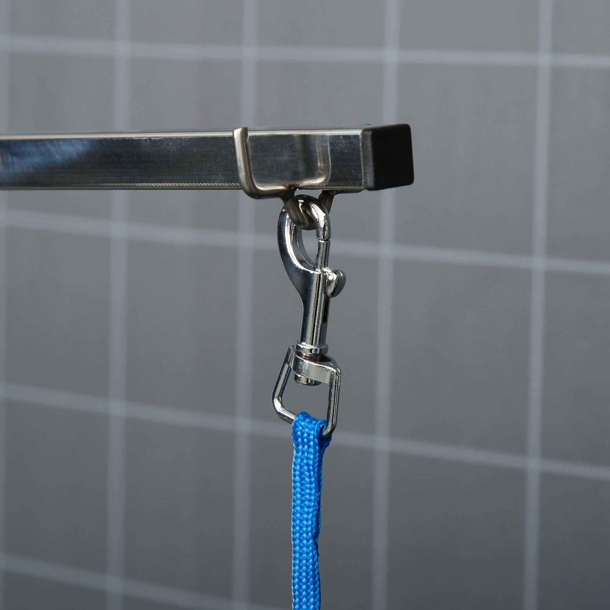 PawHut Roterbart Trimbord för Hundar – Ø65 cm – Svart – Upp till 40 kg