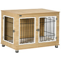 PawHut Dekorativ Hundbur Möbler med mjuk dyna – 90 x 58 x 65 cm